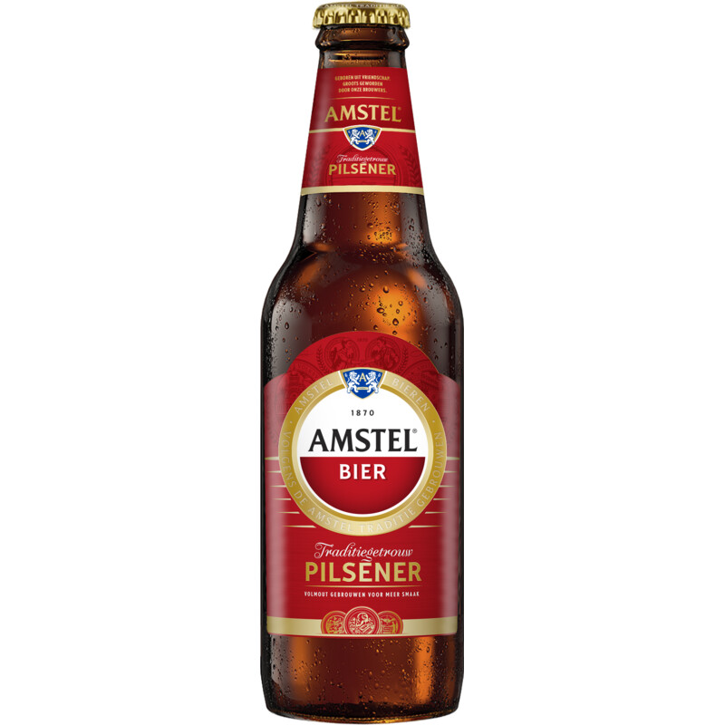 Amstel Pilsener bier