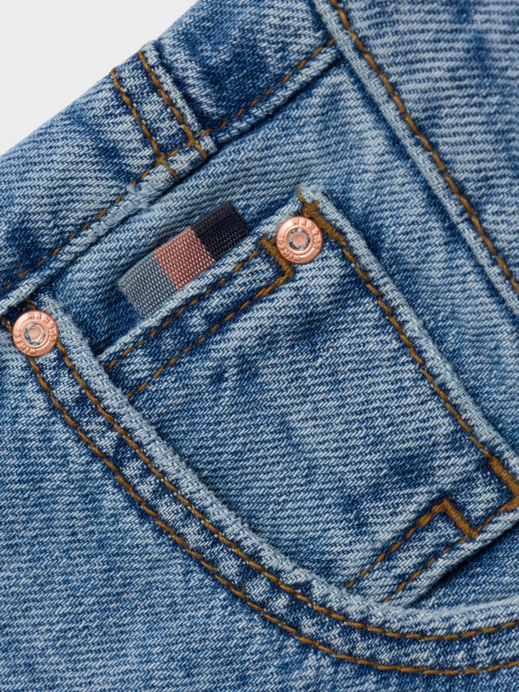 NAME IT straight leg jeans NKFROSE medium blue denim