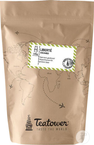 Teatower Teatree Thé Liberté Thé Vert Parfum Mangue/Rose 100g