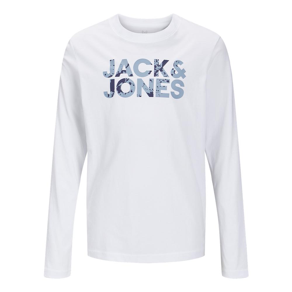 Jack & Jones T-shirt Blanc Garçon Jack & Jones Splash