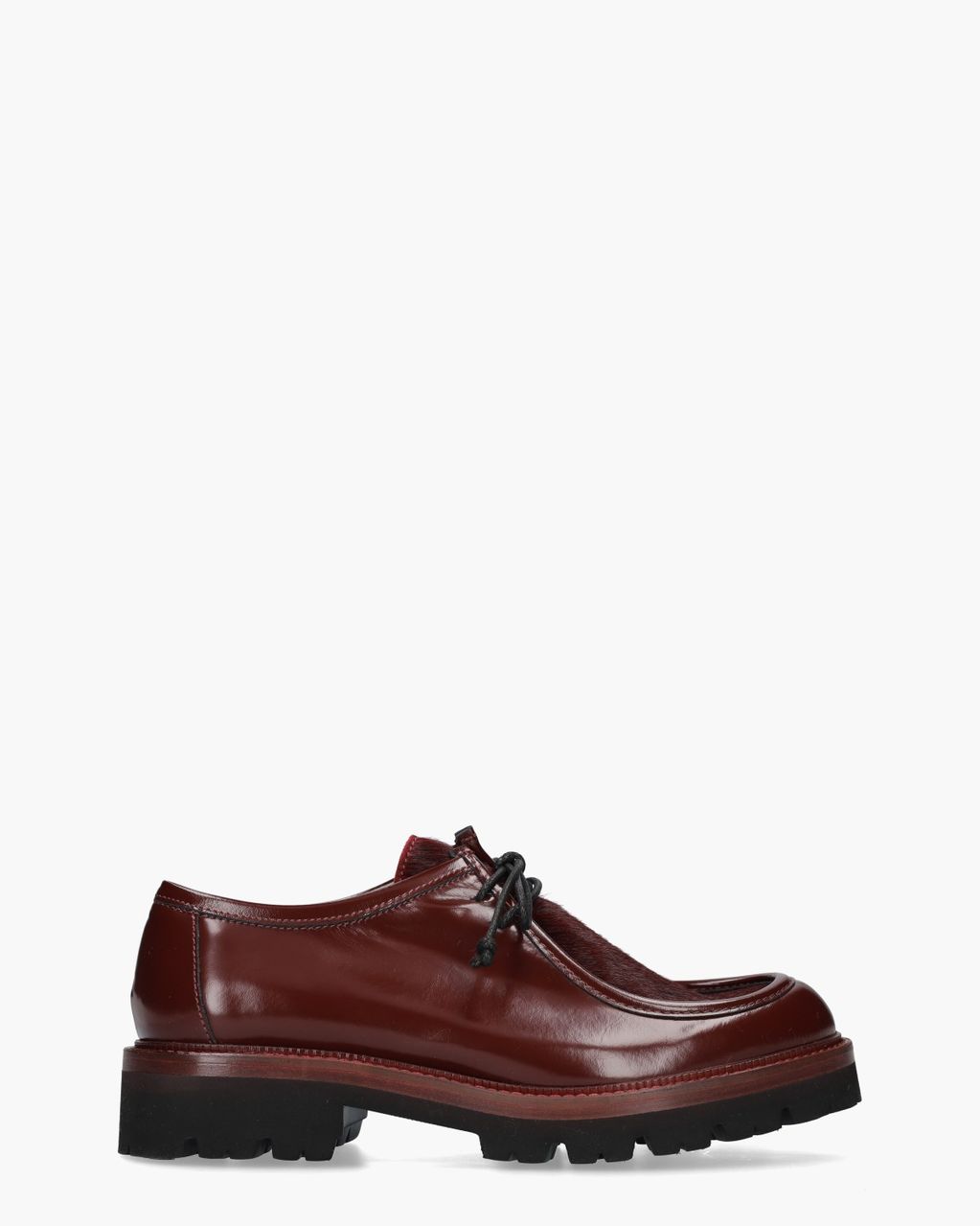 Mat:20 Carrie 3225 Bordeauxrood Dames Veterschoenen