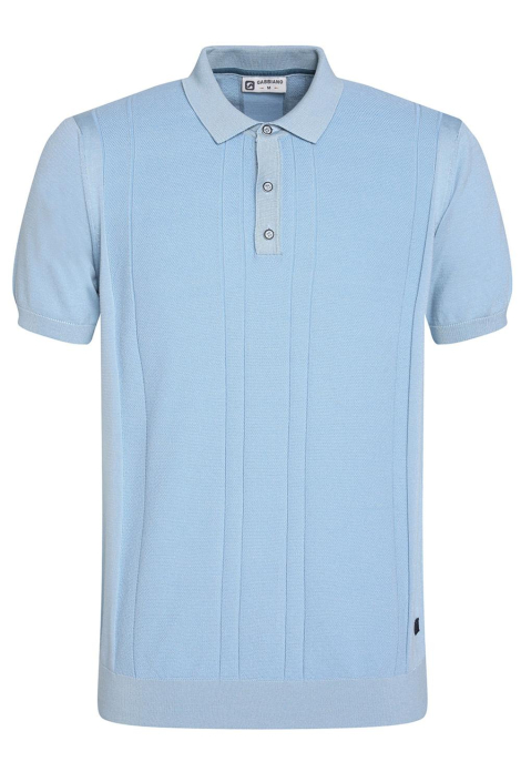 Gabbiano blauwe heren polo