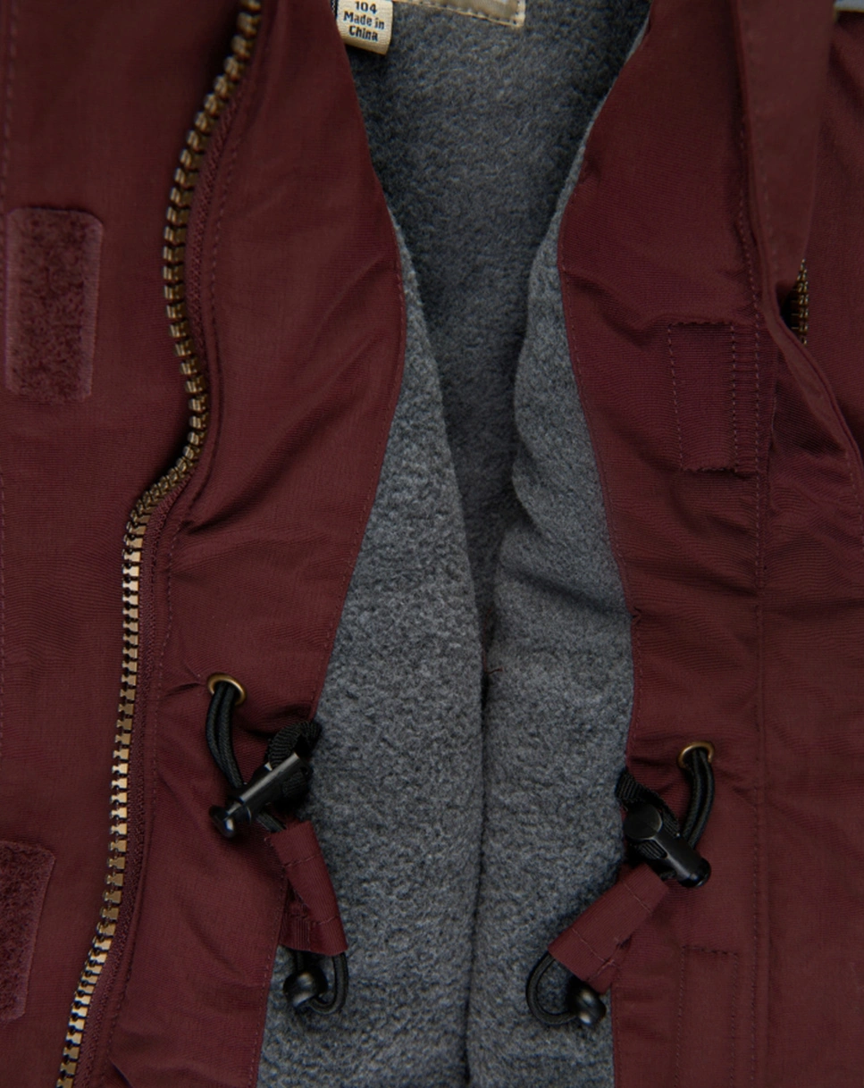 Funktionswinterjacke GIRLS SOLID in huckleberry
