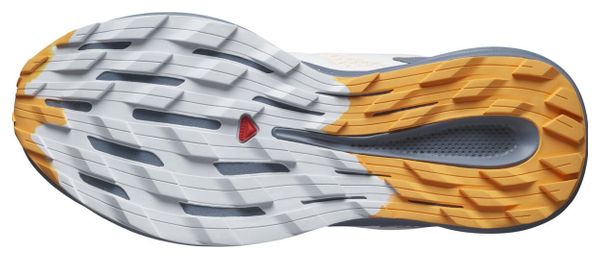 Chaussures de Trail Salomon Pulsar Trail Beige Bleu Femme