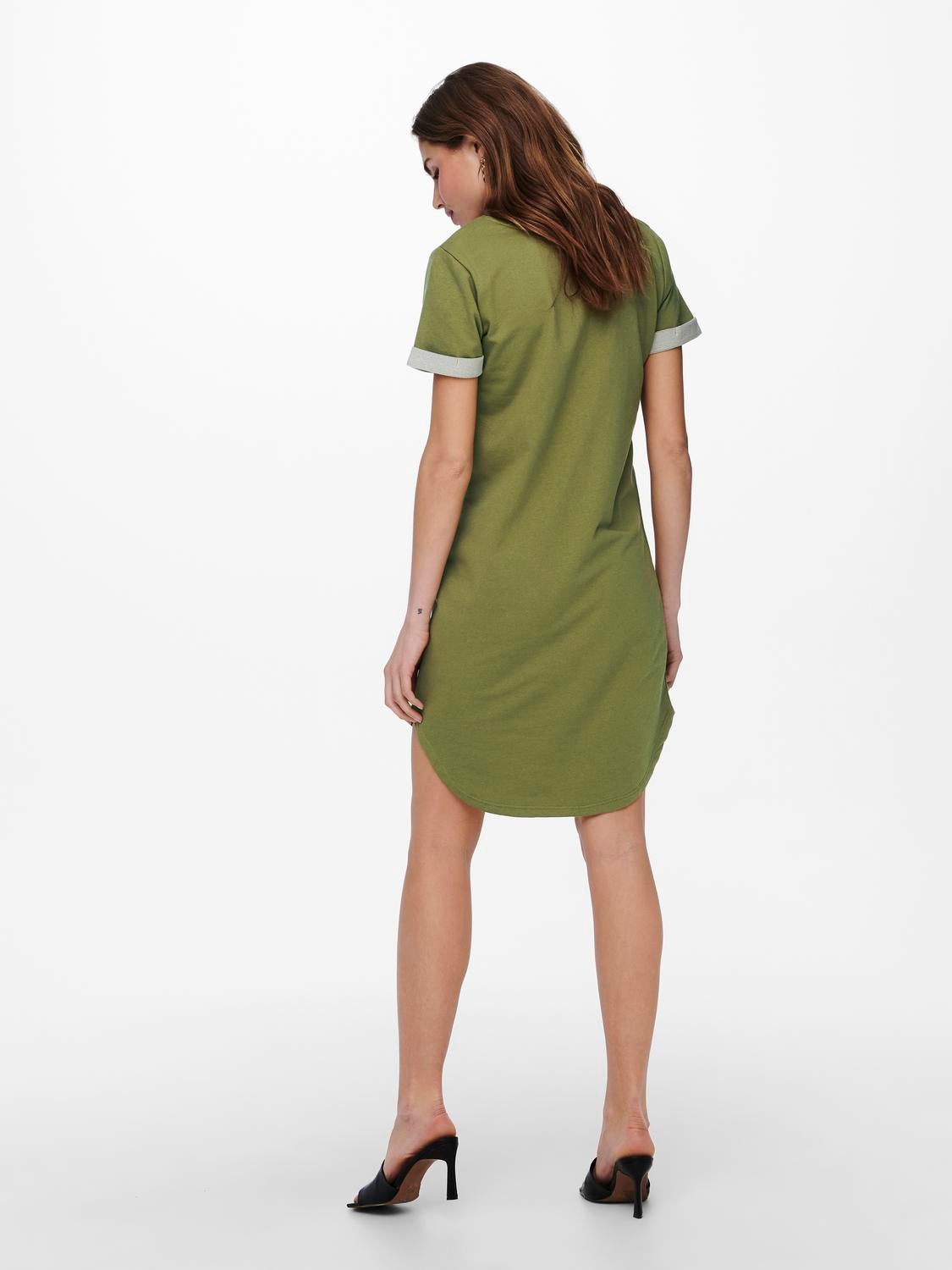 JDYIVY Kurzes Kleid Martini Olive