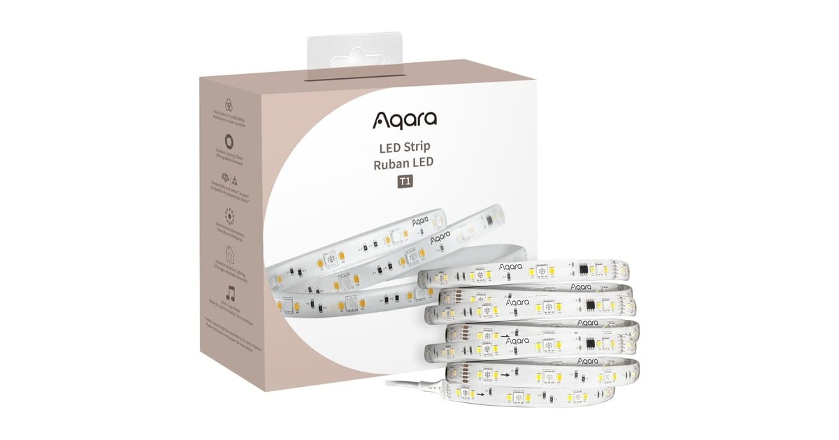 AqaraLED Strip T1 ledstrip  (Wit, 2 meter, ARGB)