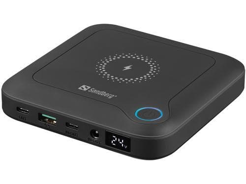 24.000 mAh All-in-1 Laptop PowerBank, Black