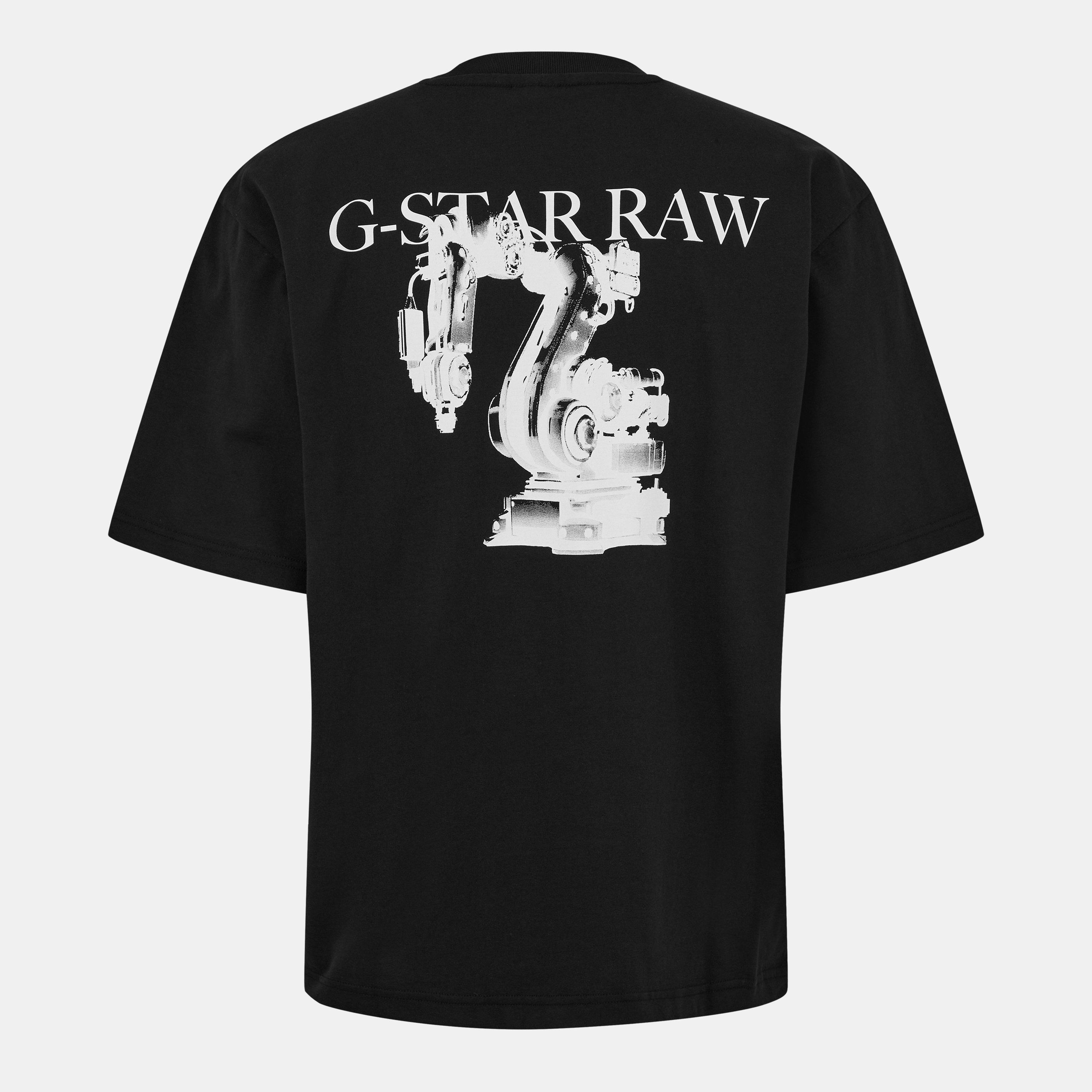 G Star Industry Back Graphic Boxy T Shirt