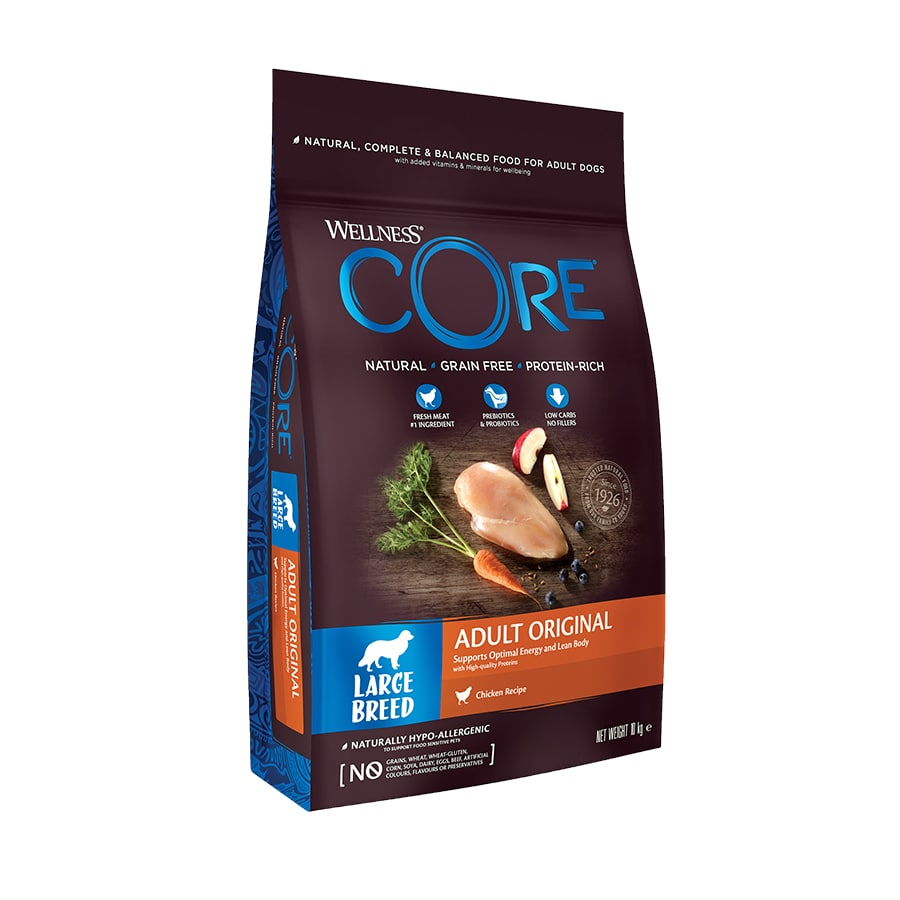 Ração Wellness Core Adult Large Original para Cães de Frango