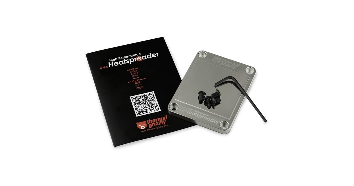 Thermal GrizzlyHigh Performance Heatspreader AM5 heatsink
