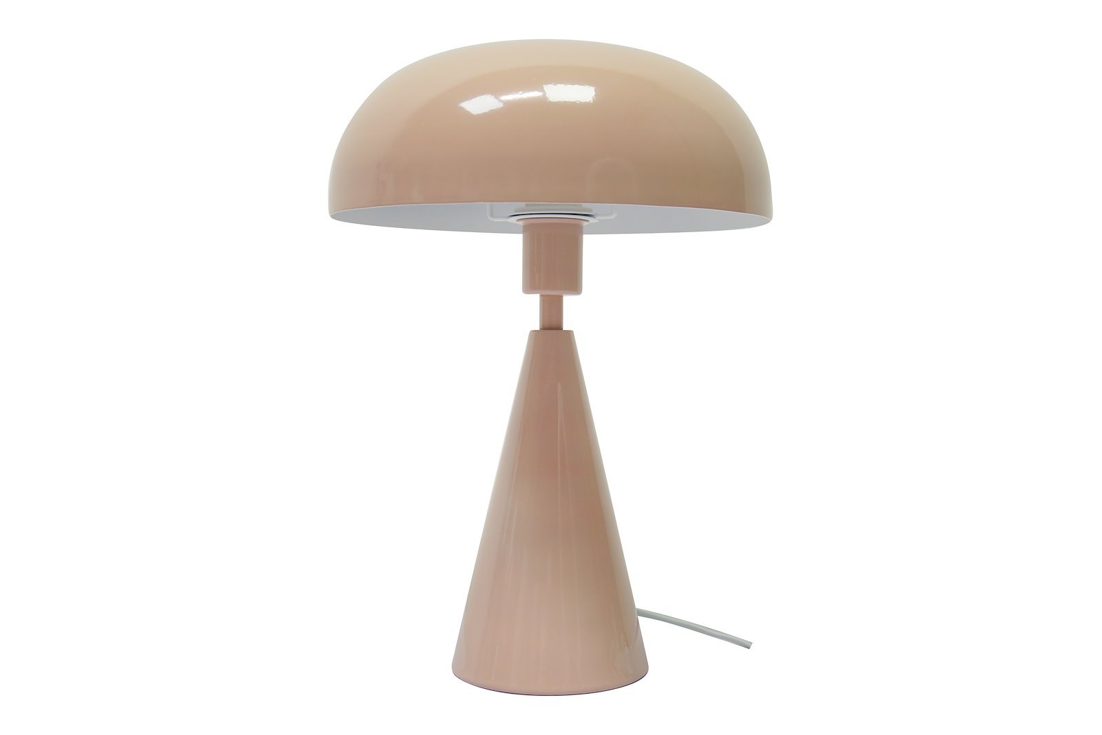 Odessa bordlampe Rosa med metall skjerm