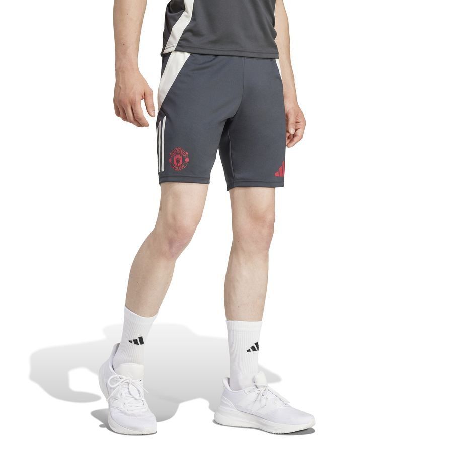 Manchester United Short d'Entraînement Tiro 24 EU - Gris