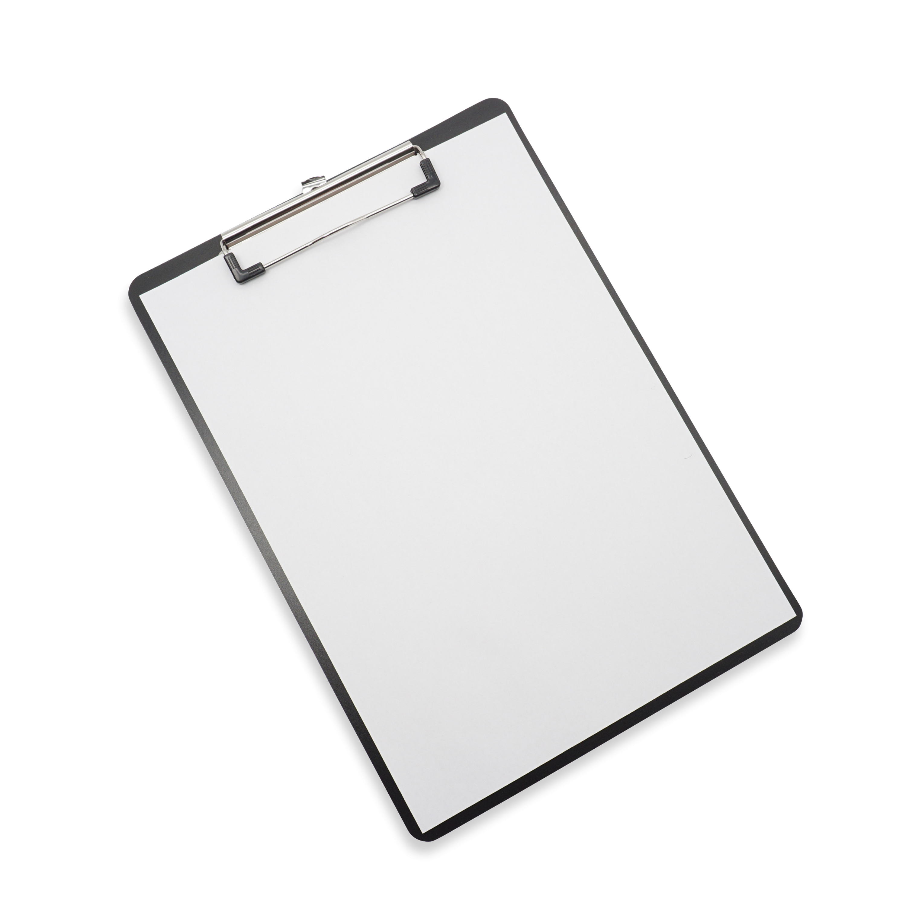 Leder Klemmbrett Notiz Schreibplatte A4 Clipboard   Aufhängefunktion - Schwarz