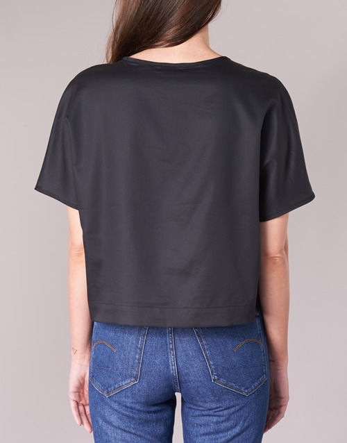 G-Star Raw - COLLYDE WOVEN TEE - Noir