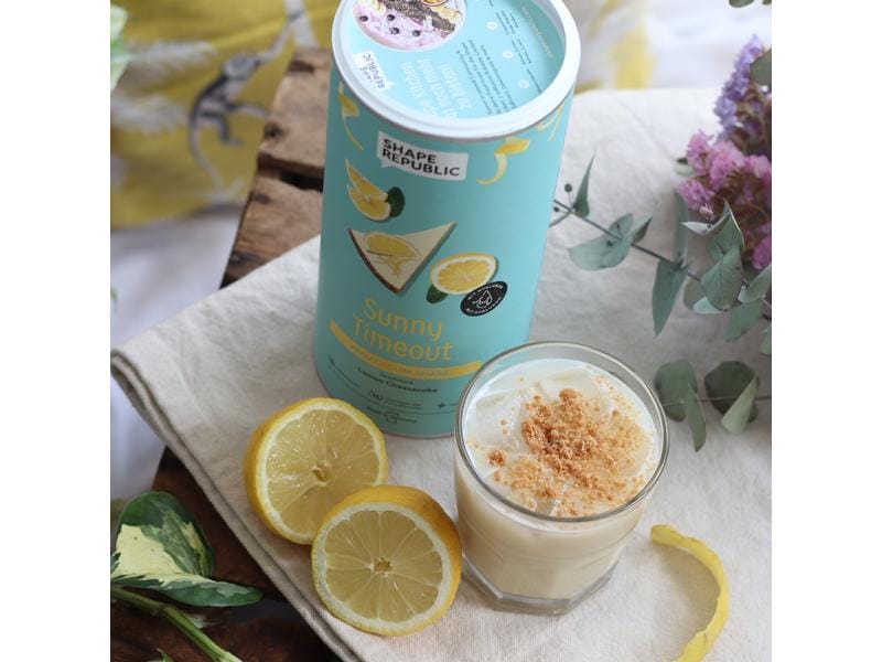 Shape Republic Slim Shake Lemon Cheesecake 420 g Mahlzeitenersatz mit Süssungsmitteln Lemon Cheescake