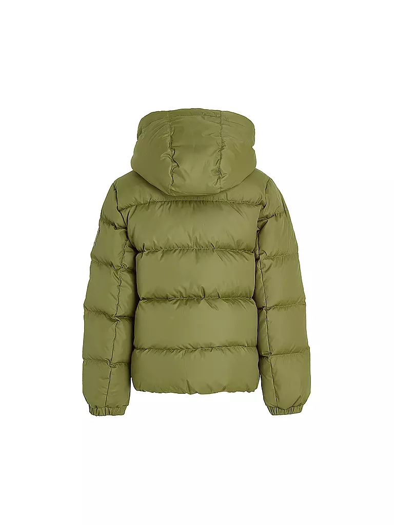 TOMMY HILFIGER Jungen Steppjacke olive