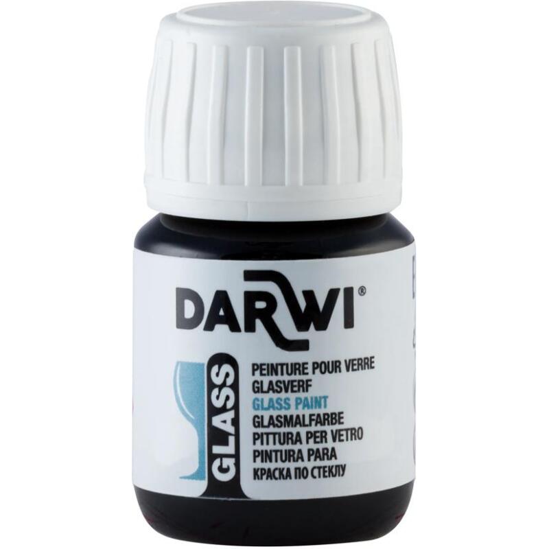 DARWI Flacon de 30 ml de Peinture sur Verre - Vert