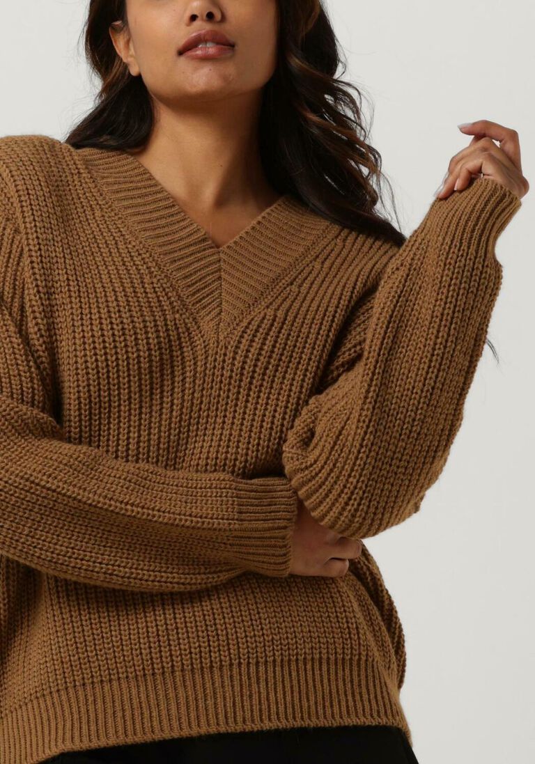 AMAYA AMSTERDAM bruine amaya amsterdam trui jordan knitwear