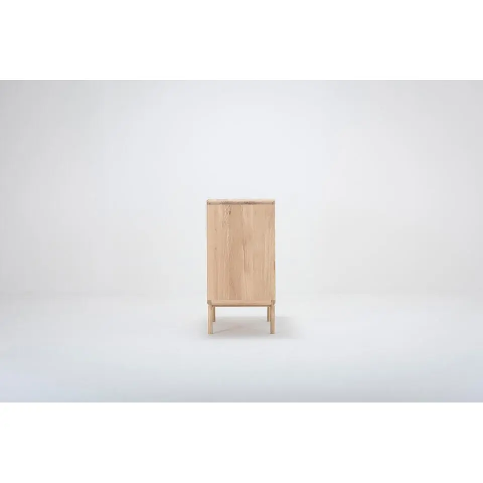 Gazzda Fawn Drawer Eikenhouten Ladekast - Whitewash
