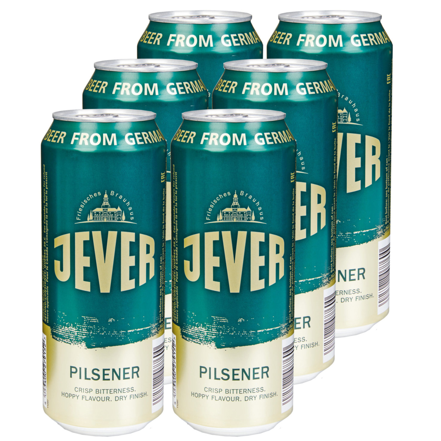 Jever Bier Dose 6x 50cl -6x 50cl