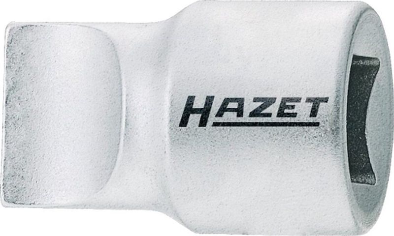 HAZET - Dopsleutelbit - Verchroomd - 1/2 Inch - Sleufprofiel - SW 3 x 19 mm