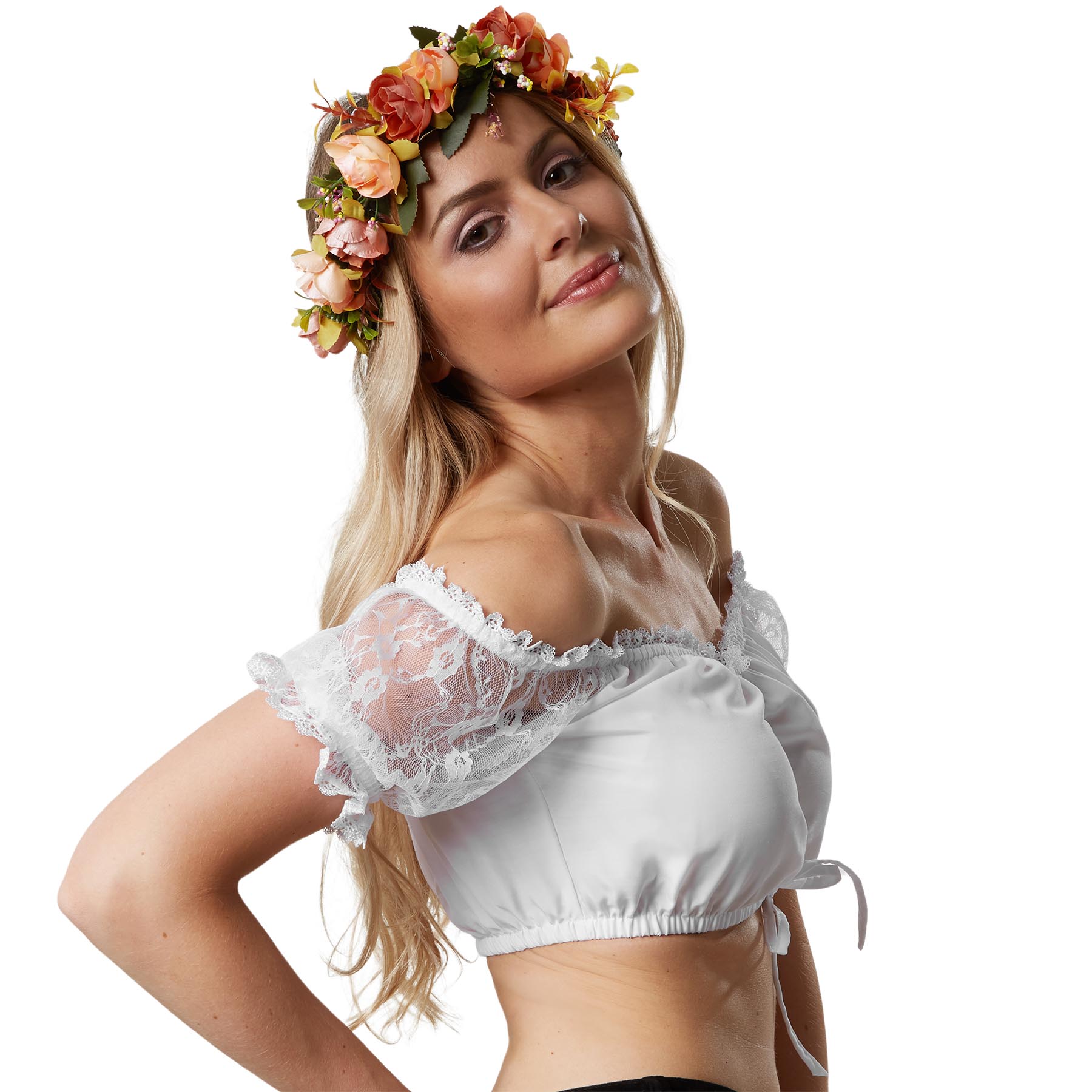 tectake® Dirndlbluse Lore