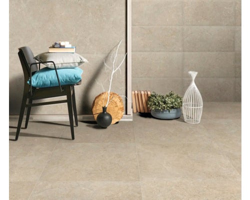 Wand- en vloertegel Jurassic beige 60x60 cm