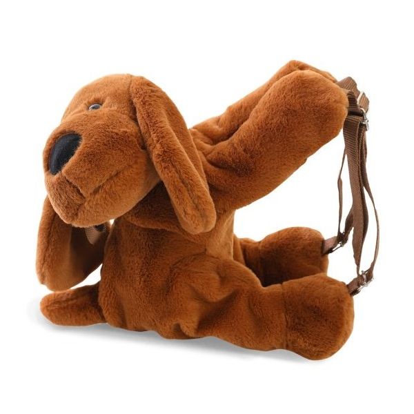 Babyjem Kinderrugzak Pluche Hond Lichtbruin