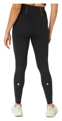 Collant Long Femme Asics Road High Waist Noir