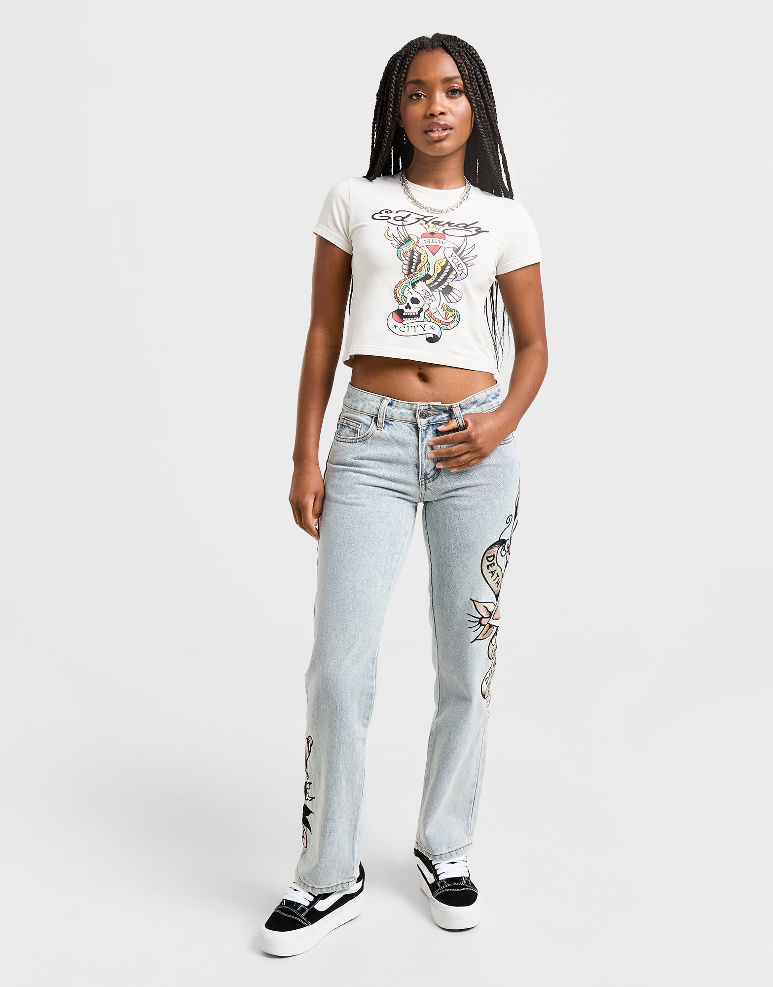 Ed Hardy T-shirt NYC Baby Femme