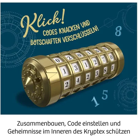 KOSMOS Geheim-Codes, Baue ein eigenes Zahlen-Geheimversteck