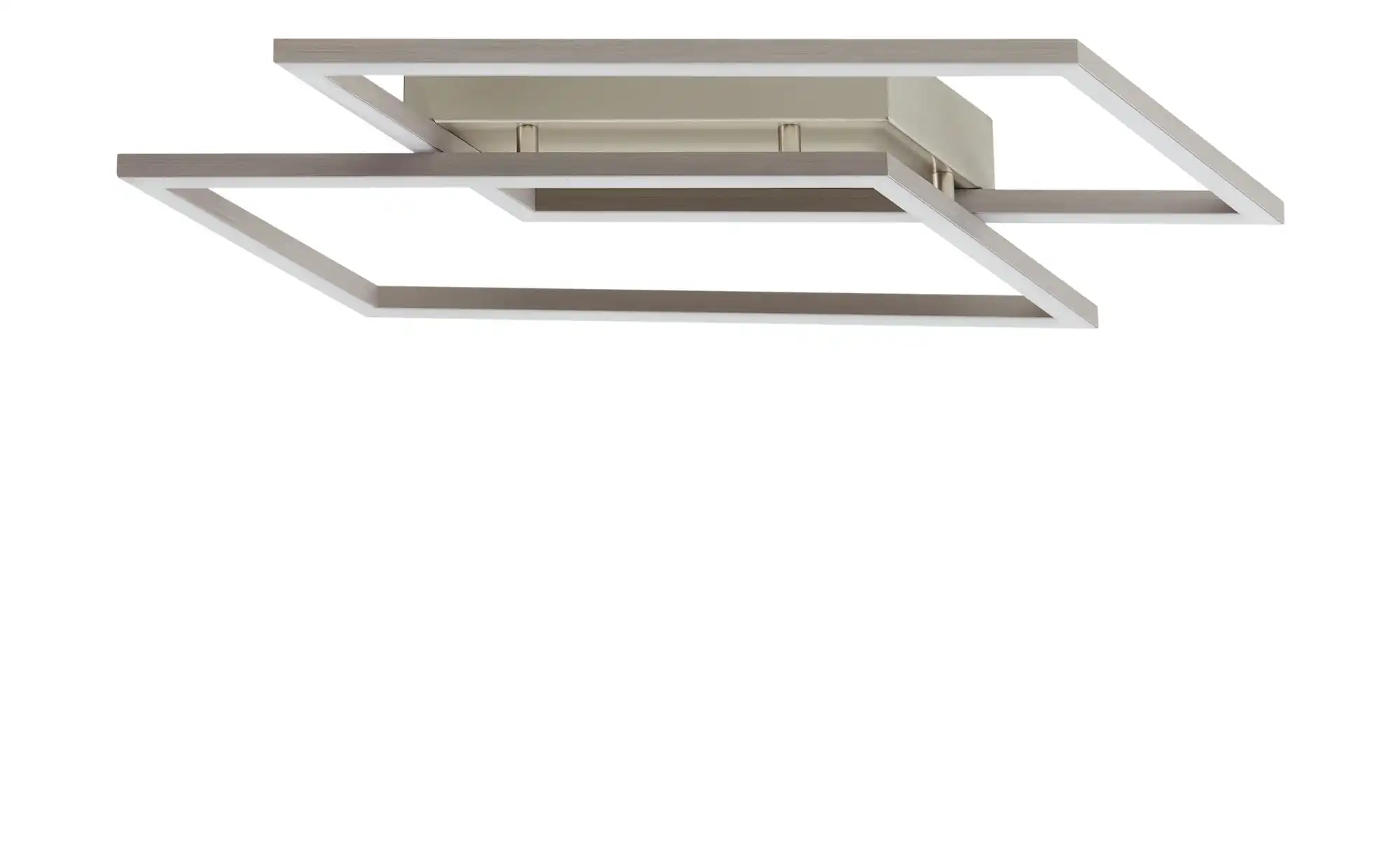 Paul Neuhaus LED-Deckenleuchte, 2-flammig, Nickel-matt
