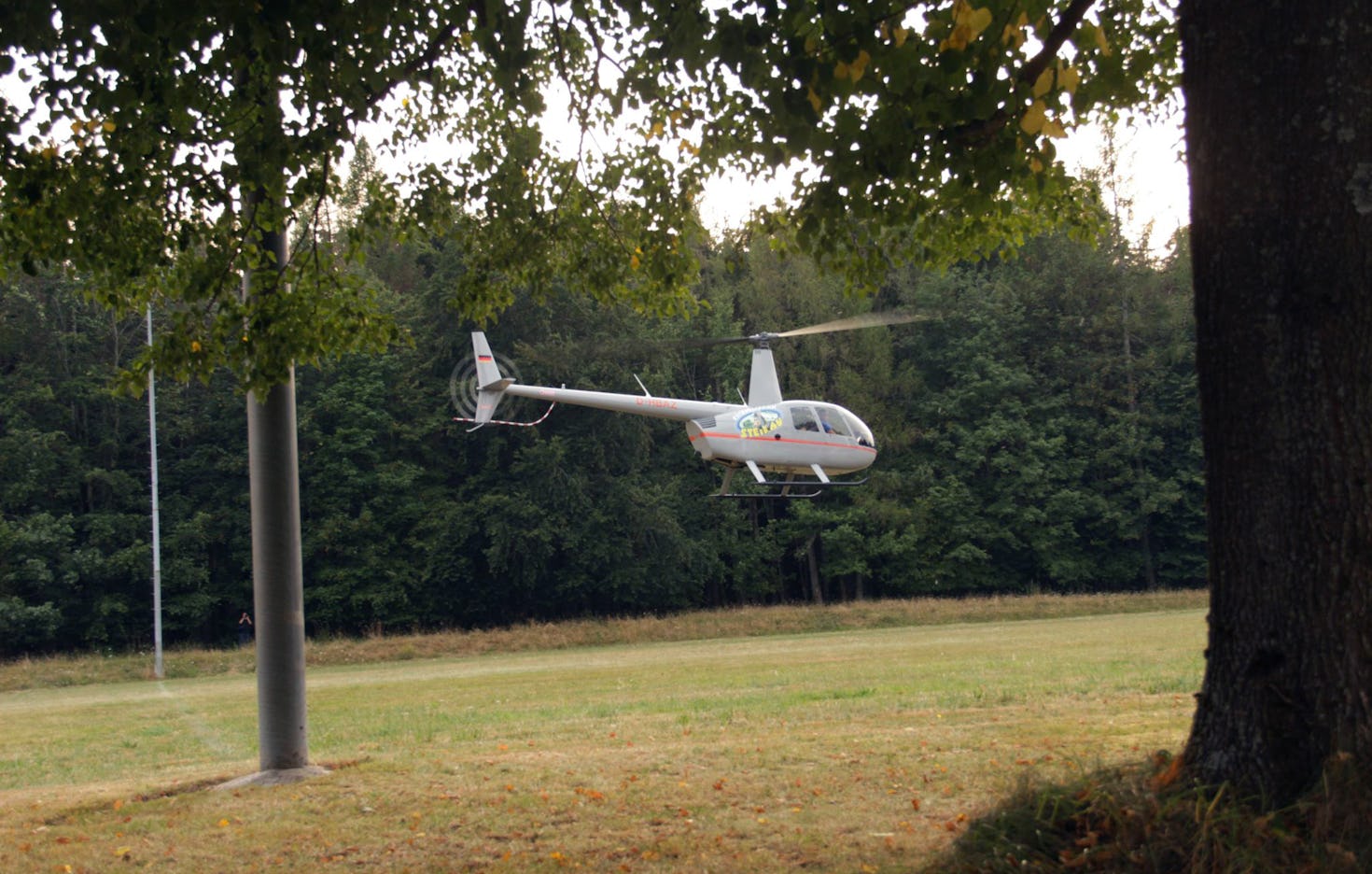 Hubschrauber selber fliegen Calden