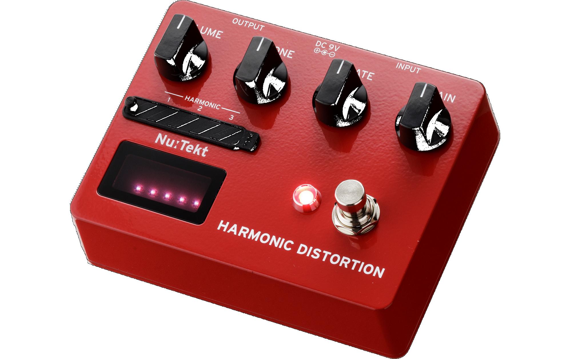 Effektgerät HD-S – Kit<br>Effektpedal kombiniert drei verschiedene Verzerrungsschaltungen