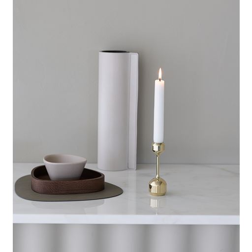 LIND DNA Silhouette 120 Lysestage, Forgyldt
