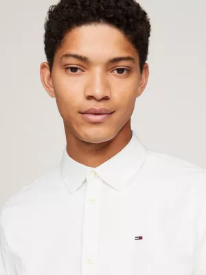 Camisa de corte justo e elástico