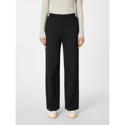 Damen-Jerseyhose, Schwarz