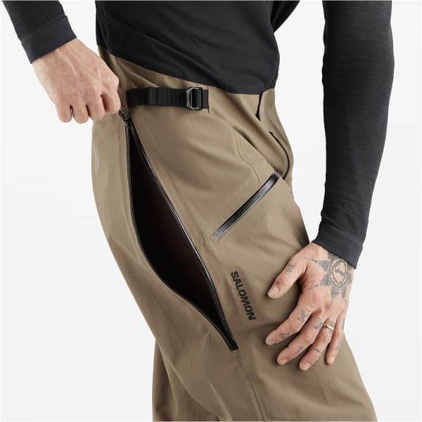 Pantalon de ski SALOMON ABSOLUTE BIB SHITAKE