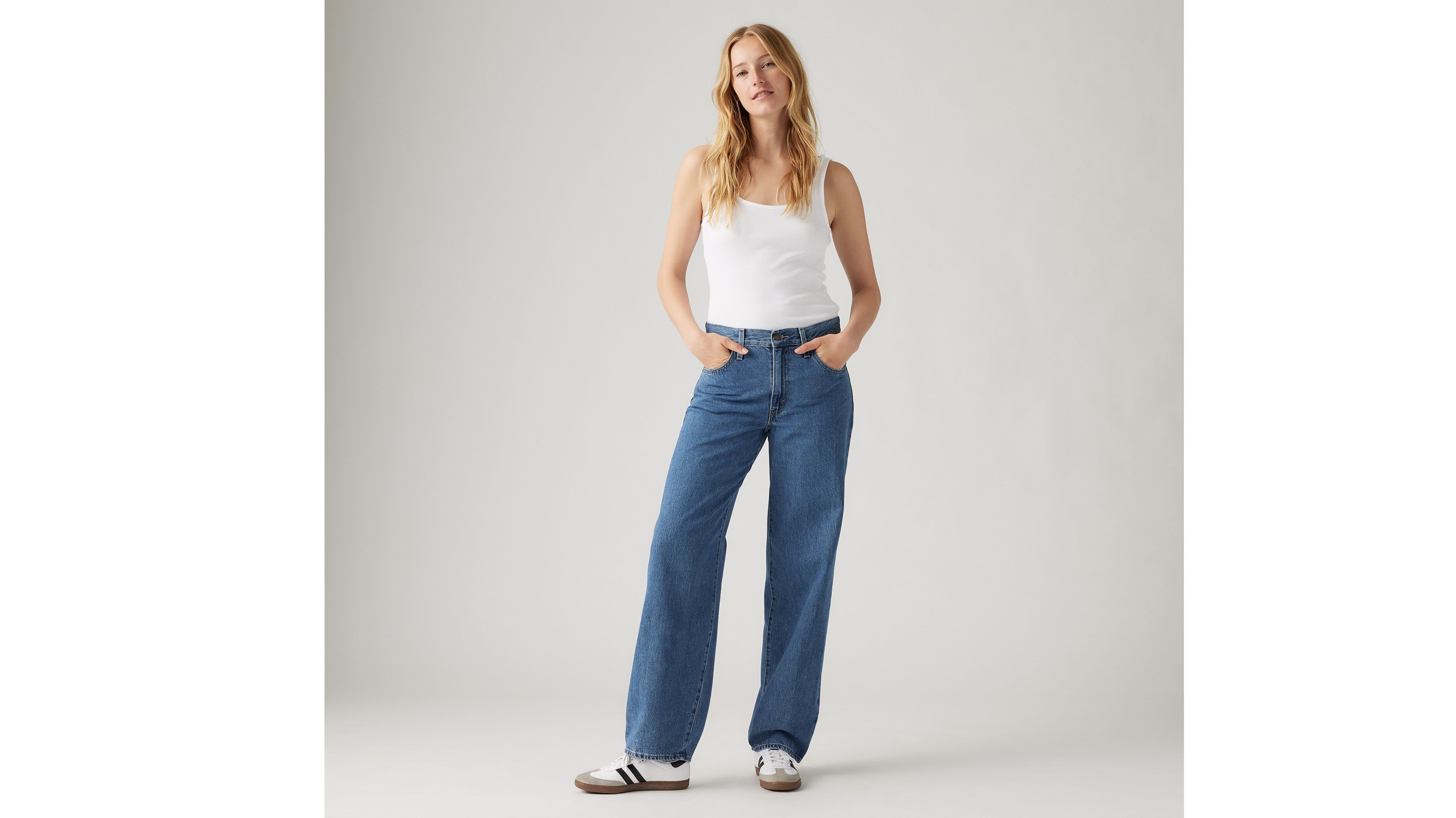 Jean Dad Baggy - Hold My Purse - Bleu