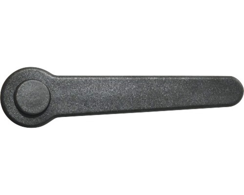 Klemhendel met moer R=78 M10 mm, zwart, 10 stuks