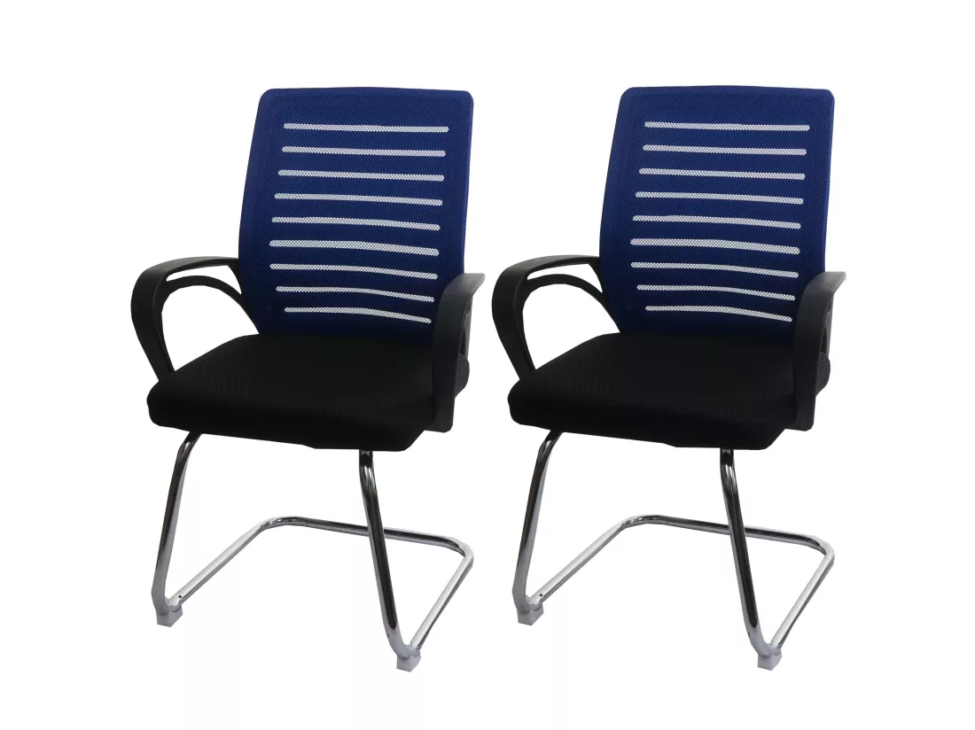 Siège de conférence MCW-K51 (lot de 2), bleu