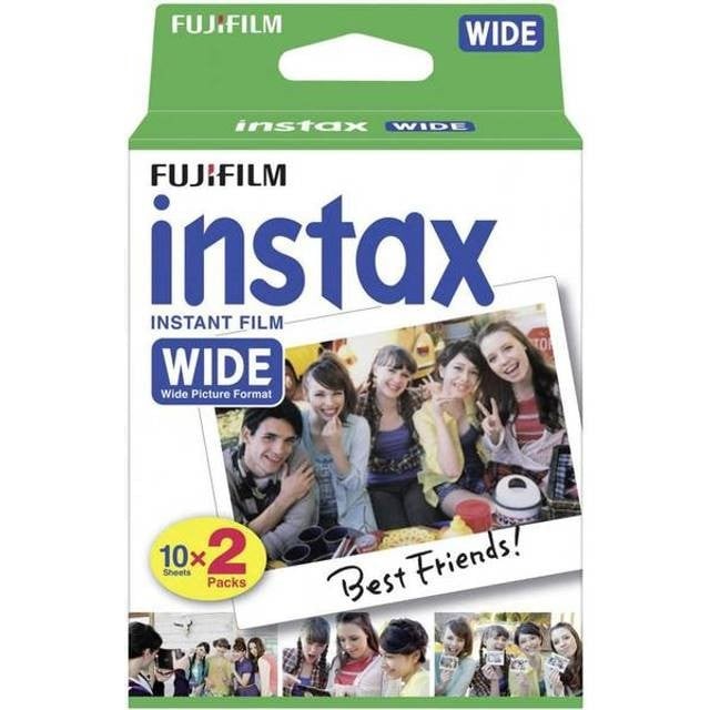 Fuji - Instax Link Wide - Smartphone Printer Bundle med Instax WIDE film 20shots
