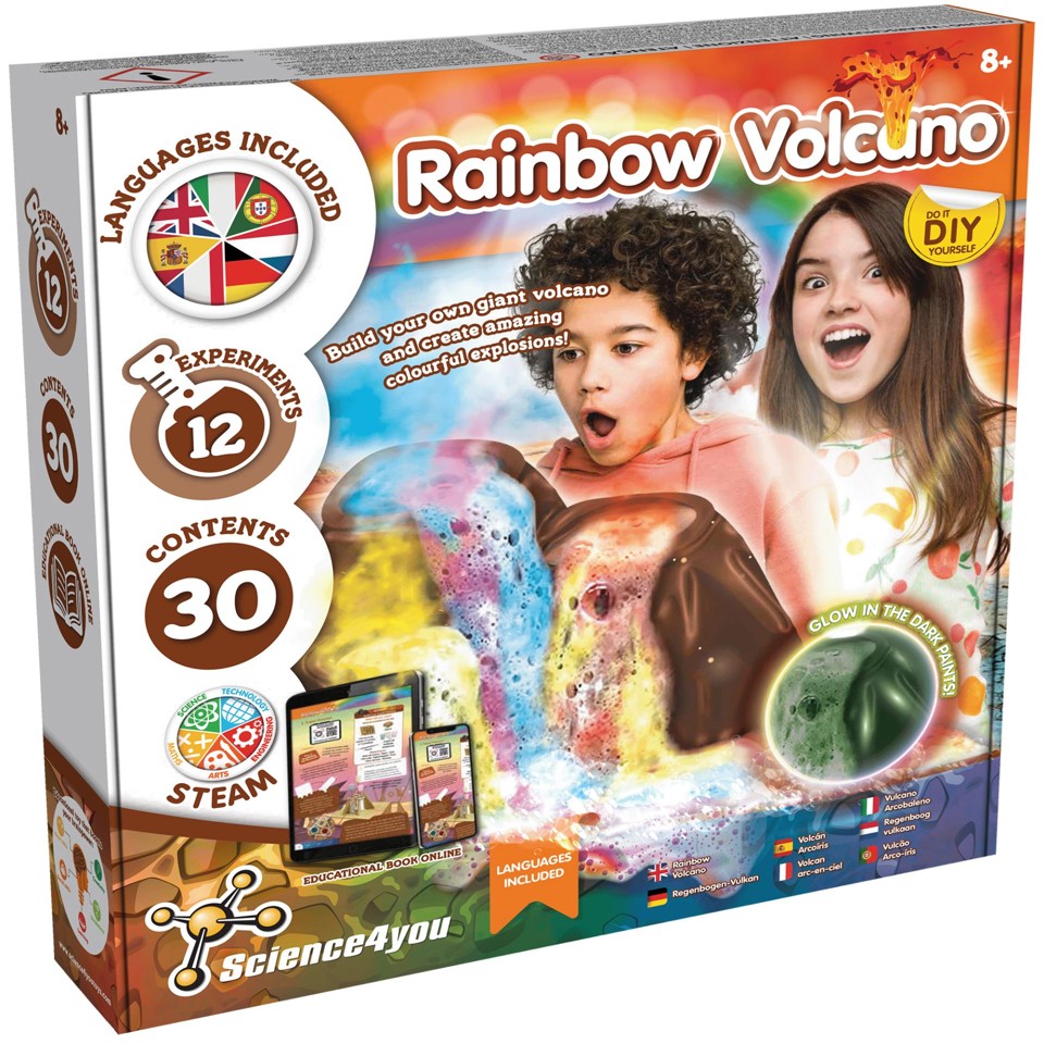 Science4you - Regnbue Vulkan