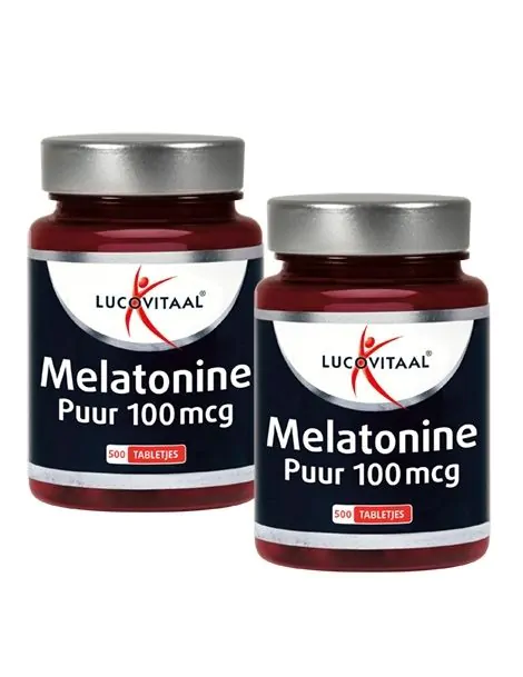 Melatonine Puur 100 mcg tabletten