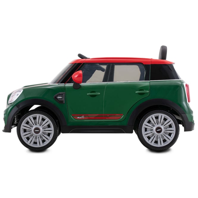 Kinder-Elektrofahrzeug - Mini Cooper Countryman- dunkelgrün