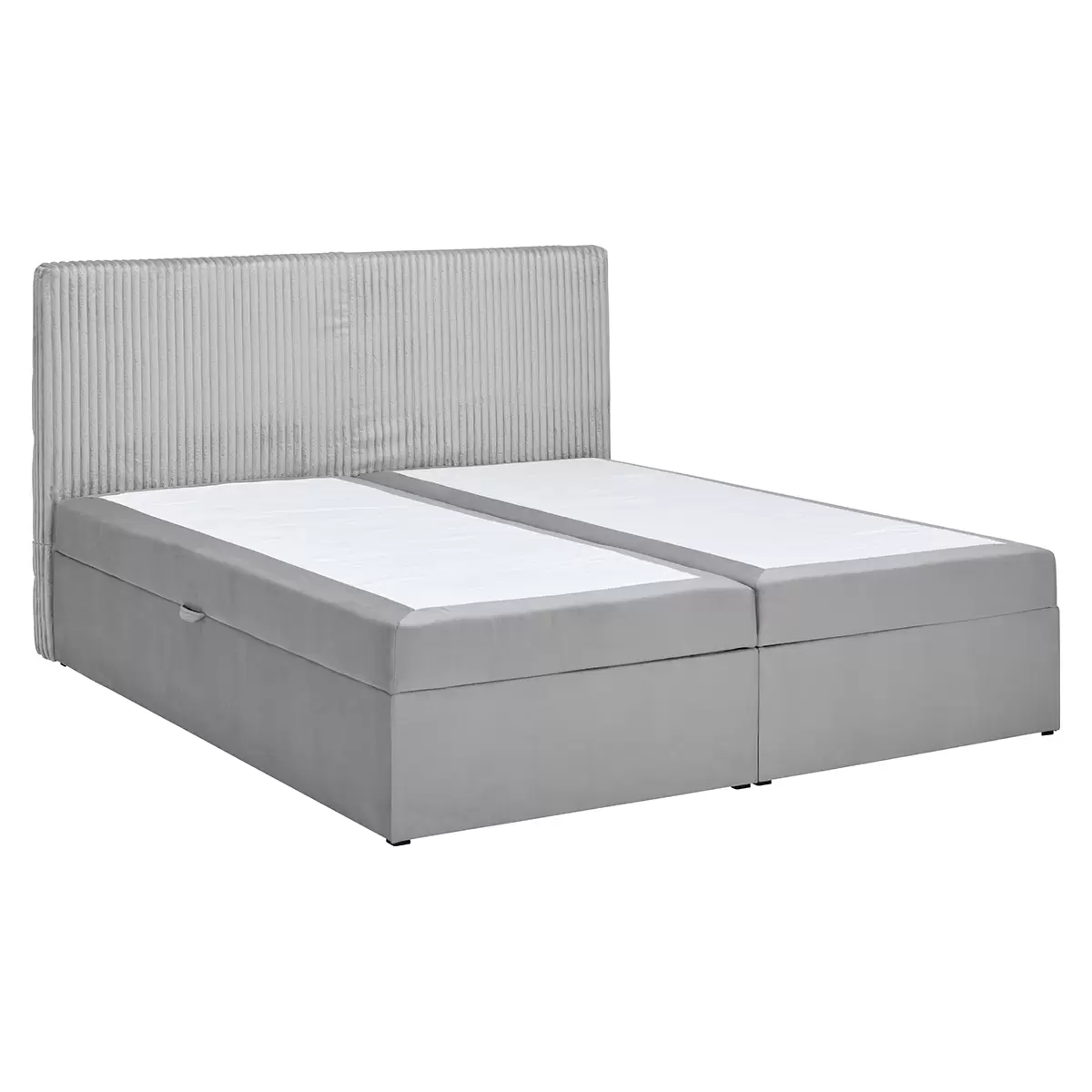 Boxspringbett Rossa 160 x 200 Silber