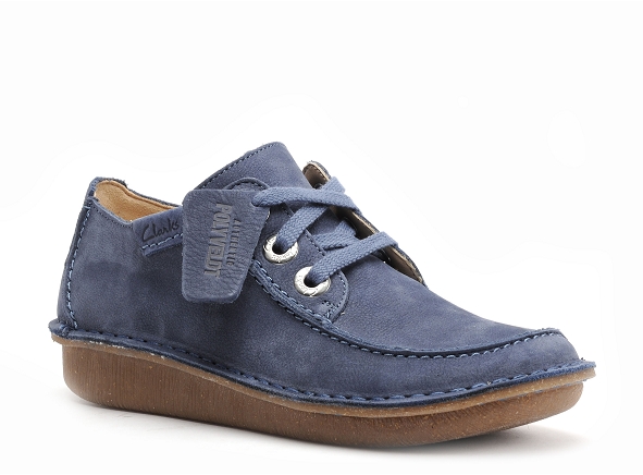 Clarks basses femme funny dream bleu