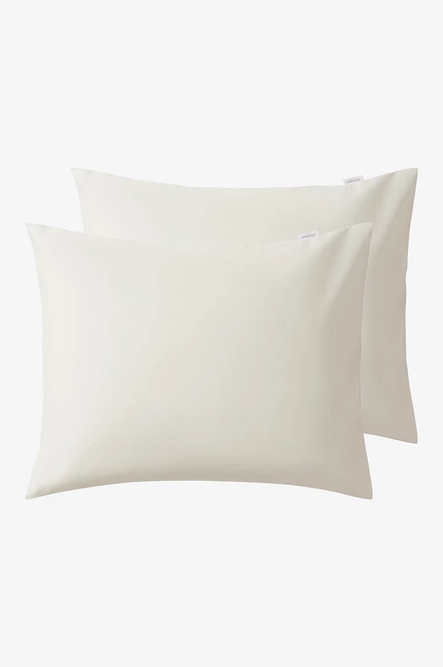 ZACK SATIN putetrekk i sateng 50x60 cm 2-pakning økologisk