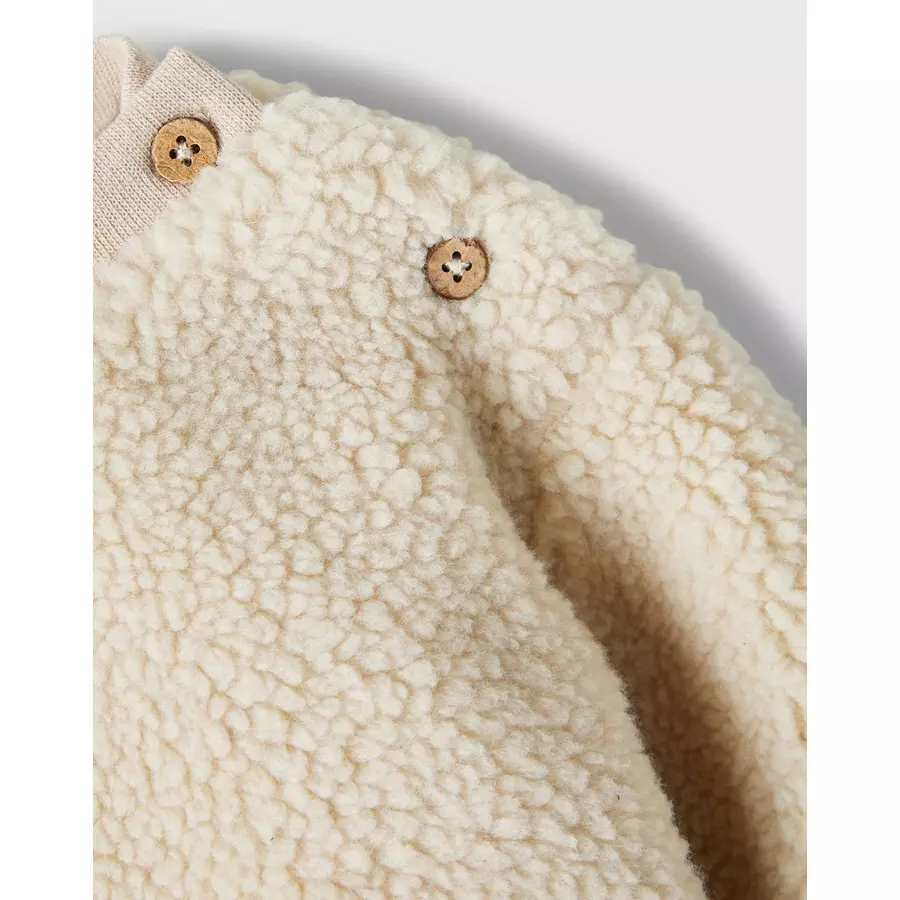 Lil'Atelier Teddy Sweatshirt Nbmrigo Fog