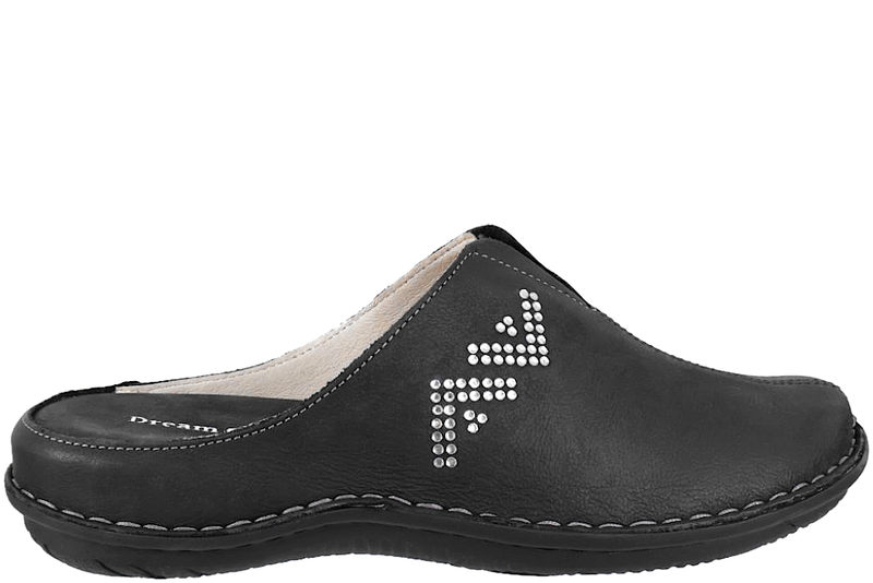 DREAM COPENHAGEN DREAM COMFORT NATALIE SLENTERS I SORT GLAT SKIND